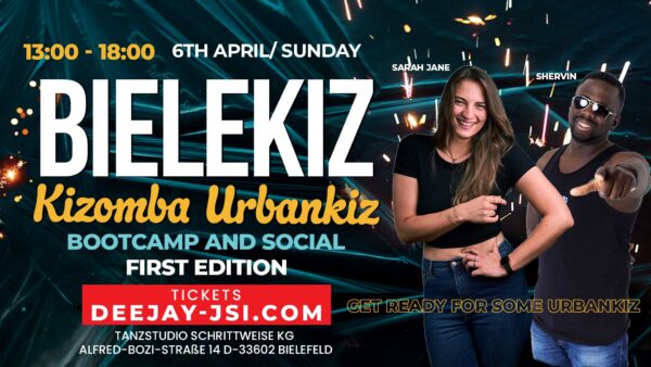 06.04.2025 Bielefeld Kizomba Urbankiz | Workshops & Social